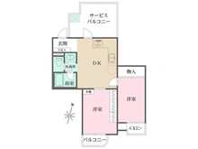 【東京都/世田谷区中町】パーセル世田谷 間取り図