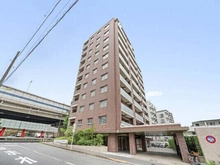 【東京都/世田谷区新町】パークハウス桜新町テラスイースト 外観：東急田園都市線「桜新町」駅まで徒歩9分。地下1階・地上11階建、三菱地所レジデンス分譲マンション。