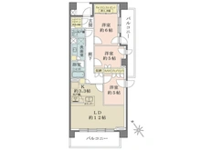 【東京都/世田谷区瀬田】ザ・パークハウス二子玉川ガーデン 間取り図