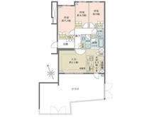 【東京都/杉並区高井戸東】ザ・パークハウス浜田山季の杜 間取り図