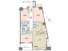 【東京都/杉並区浜田山】ザ・パークハウス浜田山 間取り図