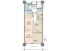 【東京都/杉並区高井戸西】高井戸パークハウス 間取り図