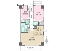 【東京都/杉並区堀ノ内】藤和シティコープ東高円寺 間取り図