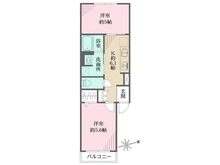 【東京都/杉並区西荻北】西荻第二ローヤルコーポ 間取り図