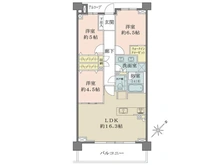 【東京都/世田谷区野沢】ザ・パークハウス学芸大学四季の杜 間取り図