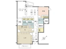 【東京都/目黒区上目黒】上目黒ハイムアネックス 間取り図