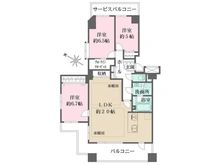【東京都/練馬区春日町】ファストジュール練馬春日町 間取り図