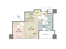 【東京都/港区麻布台】グランスイート麻布台ヒルトップタワー 間取り図