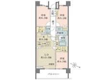 【東京都/世田谷区南烏山】ザ・パークハウス千歳烏山グローリオ 間取り図
