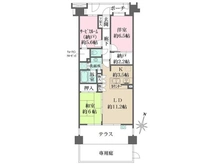 【東京都/世田谷区上祖師谷】コスモグランリュクス世田谷 間取り図