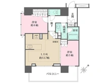 【東京都/品川区東五反田】ザ・パークハウスアーバンス東五反田 間取り図