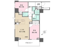 【東京都/品川区東五反田】ザ・パークハウスアーバンス東五反田 間取り図
