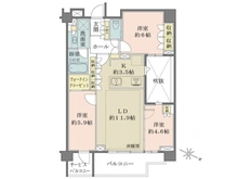 【東京都/世田谷区喜多見】世田谷喜多見ザ・テラス 間取り図
