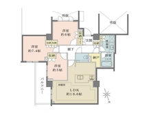 【東京都/世田谷区成城】パークハウス成城 間取り図