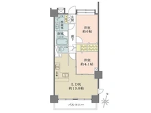 【東京都/文京区本郷】ヴェラハイツ本郷 間取り図