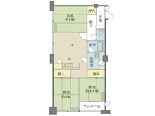 【東京都/文京区湯島】湯島ハイタウン 間取り図