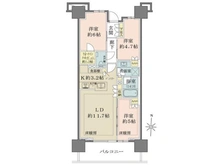 【埼玉県/川口市本町】ザ・パークハウス川口本町 間取り図
