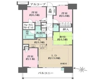 【埼玉県/戸田市下前】グランシンフォニアWEST棟 間取り図