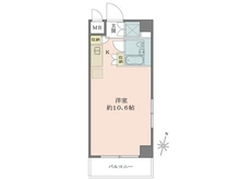 【東京都/新宿区高田馬場】藤和高田馬場コープII 間取り図