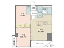 【東京都/新宿区高田馬場】サンパークマンション高田馬場 間取り図