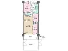 【東京都/新宿区高田馬場】パークシティ高田馬場 間取り図