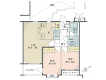 【東京都/新宿区高田馬場】東急ドエル・アルス高田馬場諏訪の杜 間取り図