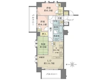 【東京都/三鷹市下連雀】フォルム三鷹 間取り図