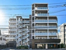 【東京都/三鷹市下連雀】ブリシア三鷹 外観：2023年2月築。RC造7階建、総戸数37戸。ペットと暮らせるマンションです(細則有り)。