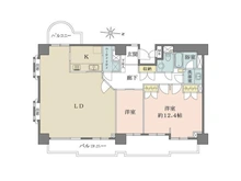【東京都/三鷹市下連雀】藤和三鷹ホームズ 間取り図