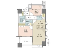 【東京都/三鷹市下連雀】フォルム三鷹 間取り図