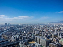 【大阪府/大阪市北区中之島】ザ・パークハウス中之島タワー リバービュー・大阪市街地が眼下に広がります