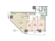 【大阪府/大阪市西区新町】大阪ひびきの街ザ・サンクタスタワー 間取り図