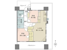 【大阪府/大阪市北区豊崎】BELISTA北梅田 間取り図