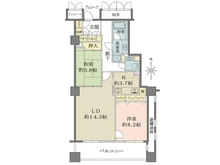 【大阪府/大阪市北区天満橋】OAPレジデンスタワー東館 間取り図