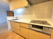 【大阪府/大阪市北区中之島】ザ・パークハウス中之島タワー キッチンには食器洗浄乾燥機、ディスポーザーが搭載されております。