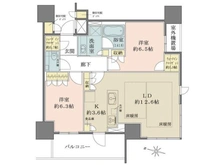 【大阪府/大阪市北区中津】ザ・パークハウス大阪梅田タワー 間取り図