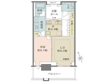 【大阪府/大阪市北区大深町】グラングリーン大阪 THE NORTH RESIDENCE 間取り図