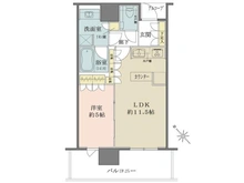 【大阪府/大阪市北区中之島】ザ・パークハウス中之島タワー 間取り図