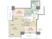 【大阪府/大阪市北区大淀南】グランドメゾン新梅田タワーTHE CLUB RESIDENCE 間取り図