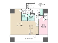【大阪府/大阪市西区新町】ワコーレ大阪新町タワーレジデンス 間取り図