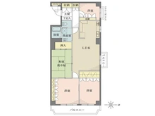 【大阪府/大阪市旭区新森】クローバーハイツ森小路 間取り図