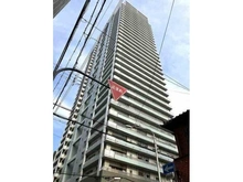 【大阪府/大阪市西区新町】ライオンズマンション大阪スカイタワー 外観：鴻池組施工・大京分譲、地上35階建てタワーマンションの26階部分。オール電化の住まいです。