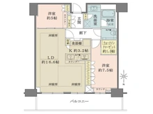 【大阪府/大阪市北区大淀南】グランドメゾン新梅田タワーTHE CLUB RESIDENCE 間取り図