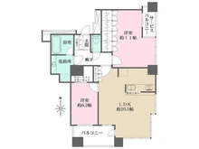 【大阪府/大阪市北区同心】エルグレースタワー大阪同心 間取り図