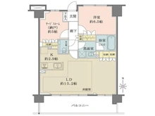 【東京都/大田区矢口】アールブラン武蔵新田 間取り図