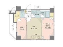 【東京都/大田区西蒲田】シーズクロノス蒲田 間取り図