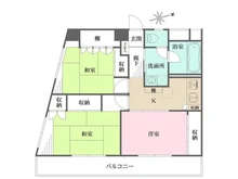【東京都/大田区大森東】世紀コーポ大森東 間取り図