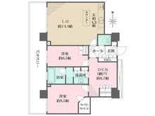 【東京都/大田区下丸子】ザ・リバープレイスサウスタワー 間取り図