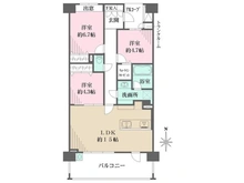 【東京都/大田区新蒲田】びゅうパルク新蒲田 間取り図