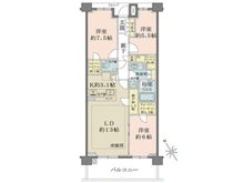 【神奈川県/横浜市戸塚区品濃町】ザ・パークハウス東戸塚レジデンス 間取り図